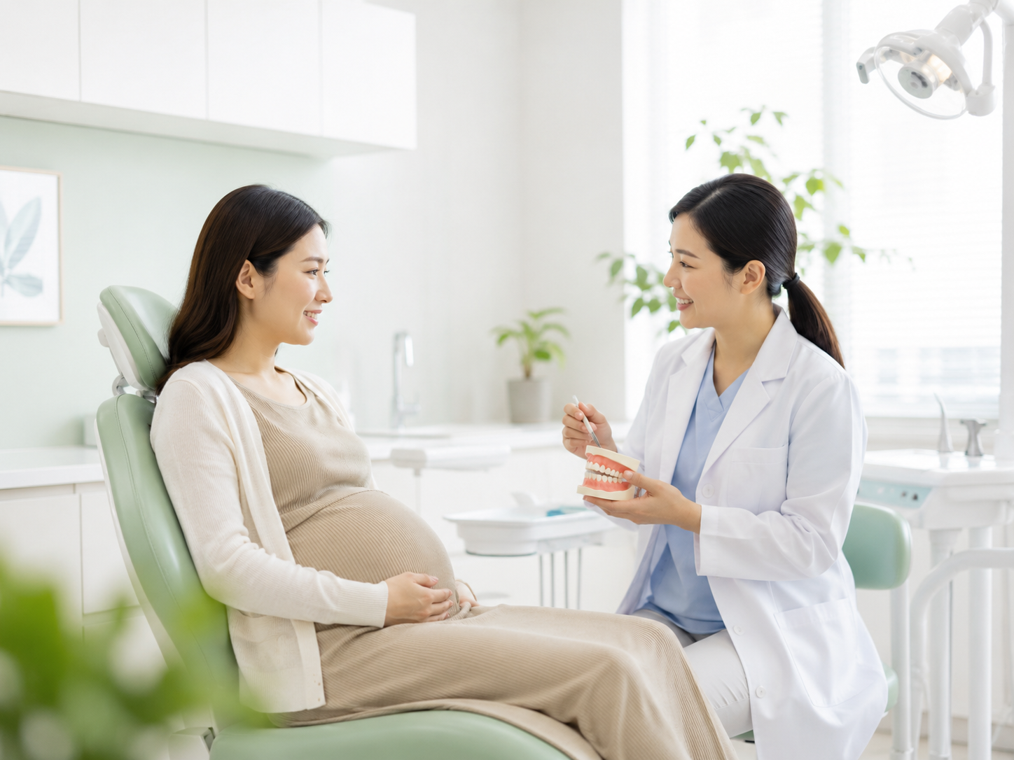 妊娠中の歯科治療について｜受診のタイミングと当院での対応